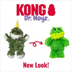 KONG Plush Frog Dog Toy, X-Small slide 2 of 9