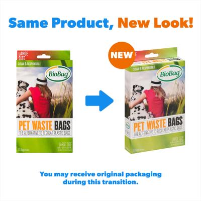 Show full view: BioBag Large Pet Waste Bags, 35 count slide 2 of 8