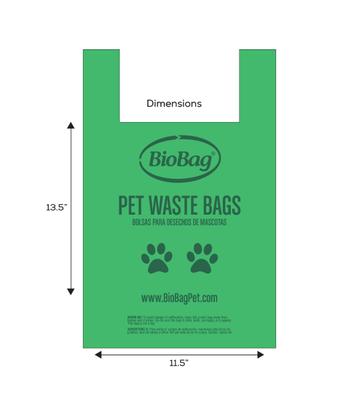 Show full view: BioBag Handle Pet Waste Bags, 150 count slide 2 of 5