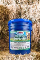 Basic Animal Health GutHealth Xtra Strength Pellet Horse Supplement, 30-lb bucket slide 2 of 3