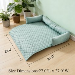 Decflow Summer Cooling Non-Slip Mat for Dogs & Cats, Gray, Medium slide 2 of 6