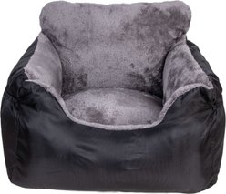 Decflow Winter Summer Dual Use Car Seat Cover Mat for Dogs, Black, Medium
