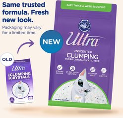 Ultra Clumping Micro Crystals Premium Unscented Cat Litter, 5-lb Bag slide 2 of 9