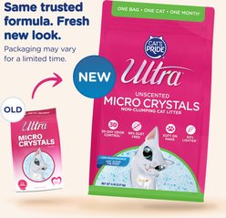 Ultra Micro Crystals Unscented Premium Non-Clumping Cat Litter, 5-lb Bag slide 2 of 9