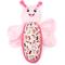 Show in main carousel: The Worthy Dog Butters Fly Plush Dog Toy, Pink slide 1 of 3