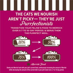 Merrick Purrfect Bistro Simmered Beef, Tomato & Wild Rice Recipe Grilled Wet Cat Food, 3-oz can, case of 24 slide 2 of 8