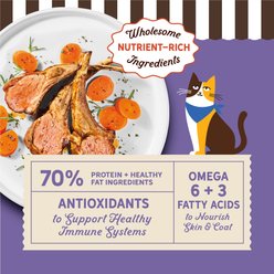 Merrick Purrfect Bistro Grain-Free Lamb & Carrots Recipe Dry Cat Food, 4-lb bag slide 2 of 8