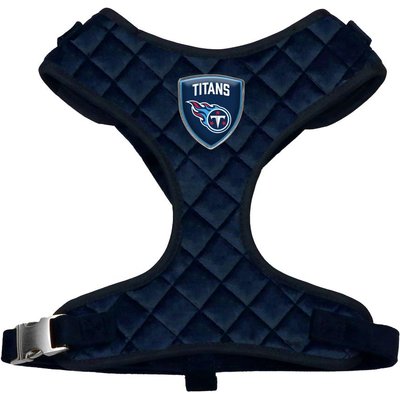Littlearth Littlearth NFL Velvet Dog Harness, Houston Texans, Medium