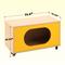 Show in main carousel: KZLAA Movable 17-in Sherpa Cat Condo Side Table, Yellow slide 4 of 4