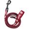 Show in main carousel: ShopInstaPets Indiana Hoosiers Dog Leash, Red, 6-ft long, 1-in wide slide 2 of 3
