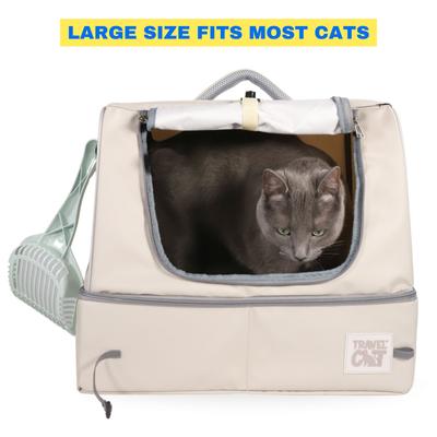 Show full view: Travel Cat The Porta-Pawty+ Covered Cat Travel Litter Box slide 8 of 10