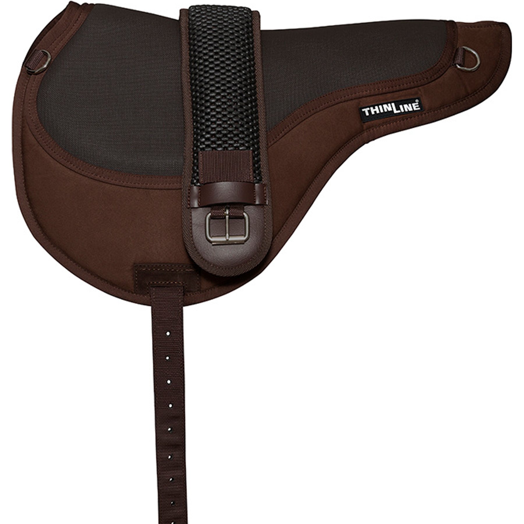 ThinLine Comfort Bareback Horse Pad, Brown