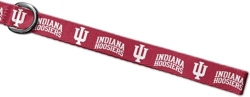 Show full view: ShopInstaPets Indiana Hoosiers Dog Leash, Red, 6-ft long, 1-in wide slide 3 of 3