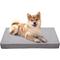 Show in main carousel: LFC PETS Orthopedic Memory Foam Dog & Cat Bed with Removable Cover, Grey, Large slide 3 of 10