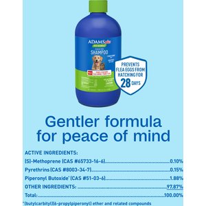 ADAMS Botanicals Flea & Tick Shampoo for Dogs & Cats, 16-fl oz bottle