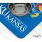 Show in main carousel: ShopInstaPets Kansas Jayhawks Dog Placemat, Blue, 18 x 29-in slide 3 of 4