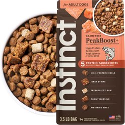 Instinct PeakBoost Grain-Free High-Protein Recipe with Real Salmon, 3.5-lb bag