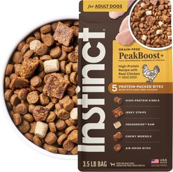 Instinct PeakBoost Grain-Free High-Protein Recipe with Real Chicken, 3.5-lb bag slide 1 of 8