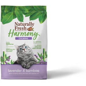 Naturally Fresh Harmony Lavender & Bamboo Scented Clumping Cat Litter, 14-lb bag