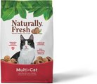 Naturally Fresh Multi-Cat Unscented Clumping Walnut Cat Litter, 26-lb bag