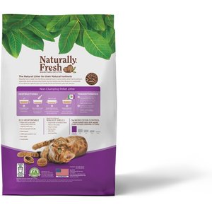 Naturally Fresh Pellet Unscented Non-Clumping Walnut Cat Litter, 26-lb bag