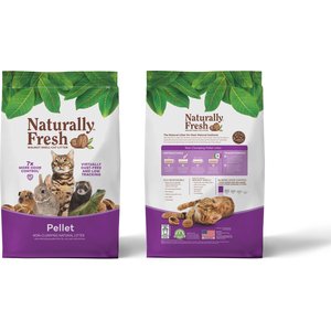 Naturally Fresh Pellet Unscented Non-Clumping Walnut Cat Litter, 26-lb bag