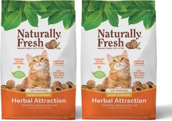 Naturally Fresh Herbal Attraction Scented Clumping Walnut Cat Litter, 28-lb bundle slide 1 of 8