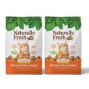 Naturally Fresh Herbal Attraction Scented Clumping Walnut Cat Litter, 28-lb bundle
