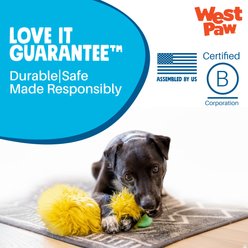 West Paw Bjorn Rowdies Durable Squeaky Plush Dog Toy, Seafoam slide 2 of 9