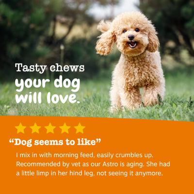 Show full view: Zesty Paws Turmeric Curcumin Bites Bacon Flavored Soft Chews Multivitamin for Dogs, 90 count slide 7 of 11