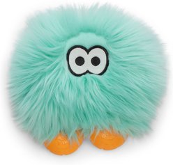West Paw Rolf Rowdies Durable Squeaky Plush Dog Toy, Seafoam