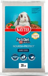 Kaytee Forti-Diet Pro Health Nourish + Protect Timothy Hay Pellets Adult Rabbit Food, 20-lb bag