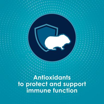 Show full view: Kaytee Forti-Diet Pro Health Nourish+Protect Guinea Pig Food, 20-lb bag slide 5 of 10