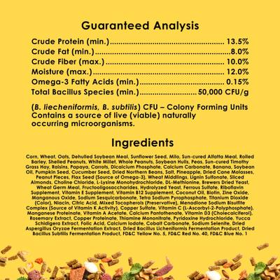 Show full view: Kaytee Fiesta Gourmet Variety Diet Mouse & Rat Food, 15-lb bag slide 8 of 12