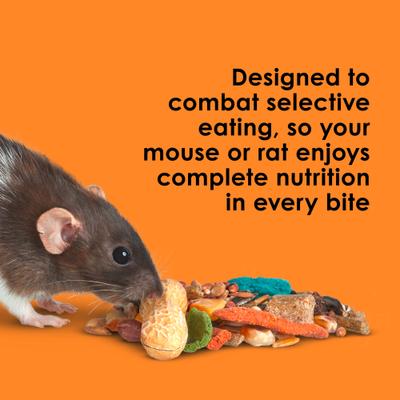 Show full view: Kaytee Fiesta Gourmet Variety Diet Mouse & Rat Food, 15-lb bag slide 4 of 12