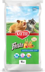 Kaytee Fiesta Gourmet Variety Diet Gerbil & Hamster Food, 15-lb bag