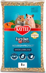 Kaytee Forti-Diet Pro Health Nourish+Protect Hamster & Gerbil Food, 8-lb bag