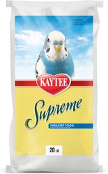 Kaytee Supreme Pet Birds Parakeet Food, 20-lb bag