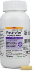 Flexprofen (carprofen) Tablets for Dogs, 100mg, 90 Tablets