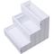 Show in main carousel: PawHut Non Slip Wooden Carpeted Dog & Cat Stairs Ramp, White, 3-Steps, 16 x 17.5 x 15-in slide 7 of 9