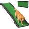 Show in main carousel: PawHut Portable Folding Dog Car Ramp with Non Slip Grass Surface & Raised Side Rails, Black, 61 x 15.2 x 6.1-in slide 1 of 9