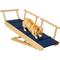 Show in main carousel: PawHut Adjustable Height & Foldable Wooden Dog Stairs Ramp with Non-slip Mat, Natural Wood, 33.5 x 15.7 x 30.9-in slide 1 of 9