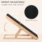Show in main carousel: PawHut Elevated Foldable Wooden Dog & Cat Ramp with Height Adjustable, Non-Slip Finish & Pine, Black, 35.5 x 15.75 x 24-in slide 6 of 9