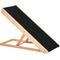 Show in main carousel: PawHut Elevated Foldable Wooden Dog & Cat Ramp with Height Adjustable, Non-Slip Finish & Pine, Black, 35.5 x 15.75 x 24-in slide 1 of 9