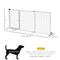 Show in main carousel: PawHut 3 Panel Adjustable Freestanding Fence Wooden Dog Gate Extension with Safety Barrier Lockable Door, 65.25 × 14.25 × 28-in, White slide 3 of 9