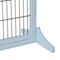 Show in main carousel: PawHut Adjustable Extra Wide Freestanding Wooden Dog & Cate Gate Extension, Blue/Gray, 70.9 x 14.25 x 27.25-in slide 9 of 10