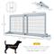 Show in main carousel: PawHut Adjustable Extra Wide Freestanding Wooden Dog & Cate Gate Extension, Blue/Gray, 70.9 x 14.25 x 27.25-in slide 4 of 10