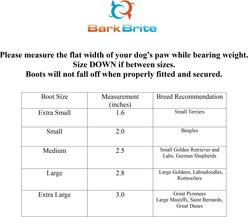 Bark Brite New All Terrain All Weather Neoprene Dog Shoe, Stone Blue, X-Large slide 2 of 7