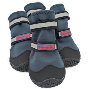 Bark Brite New All Terrain All Weather Neoprene Dog Shoe, Stone Blue, X-Large