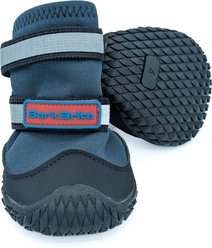 Bark Brite New All Terrain All Weather Neoprene Dog Shoe, Stone Blue, Small